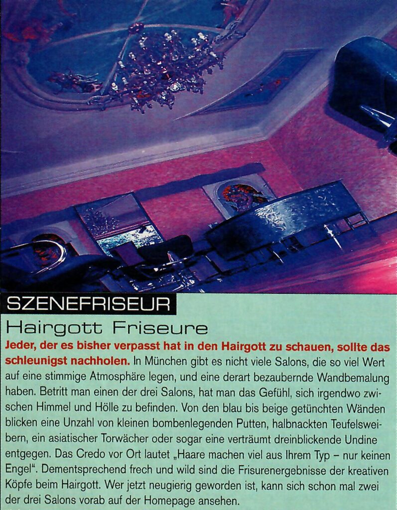 Prinz Top Guide Artikel Szenefriseur München